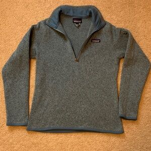 Patagonia Women’s Better Sweater 1/4 zip fleece.